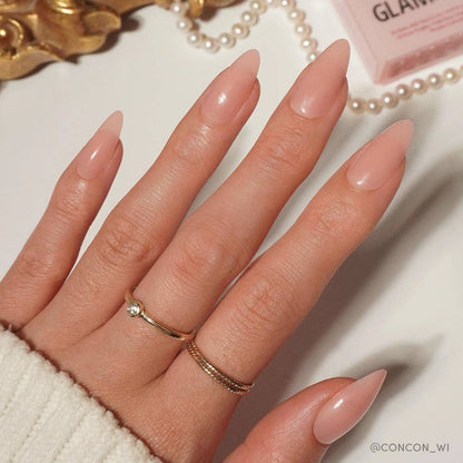 Sheer Pink Press-On Nail Set