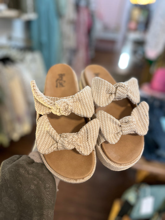 Corkys Lil Bit Knotty Sandals