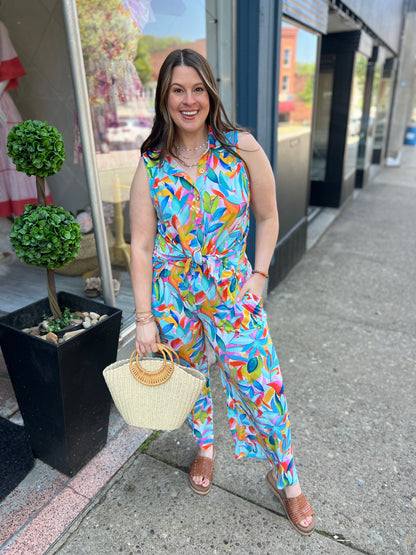 Tropical Watercolors Outfit Set
