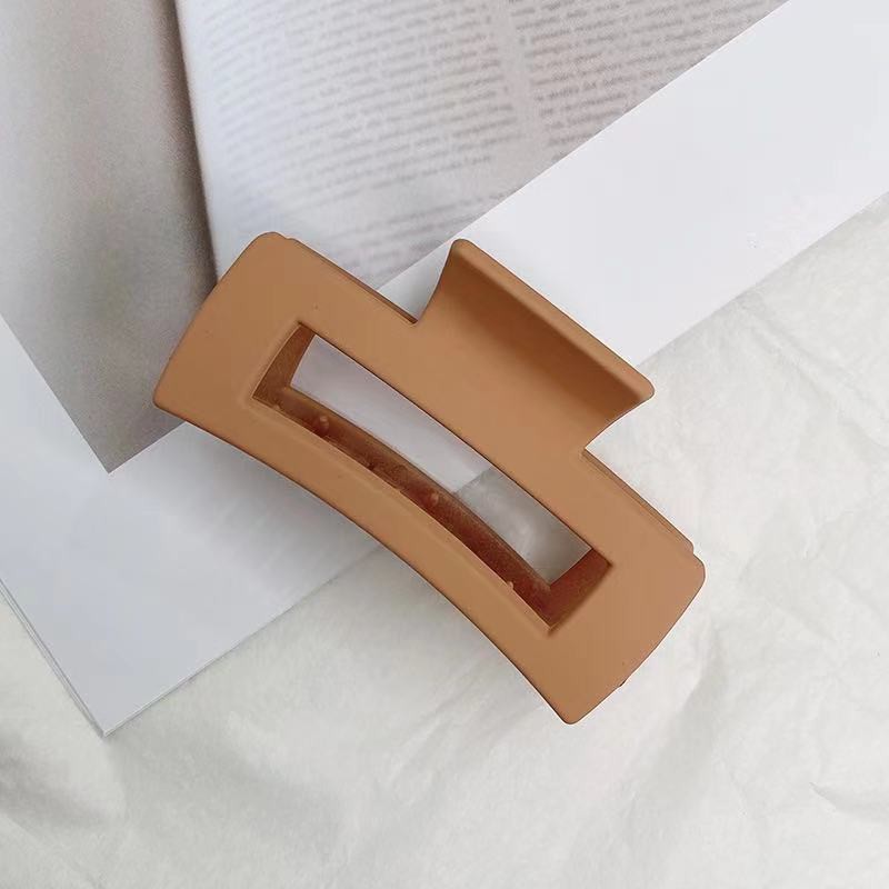 Matte Rectangle Claw Clip