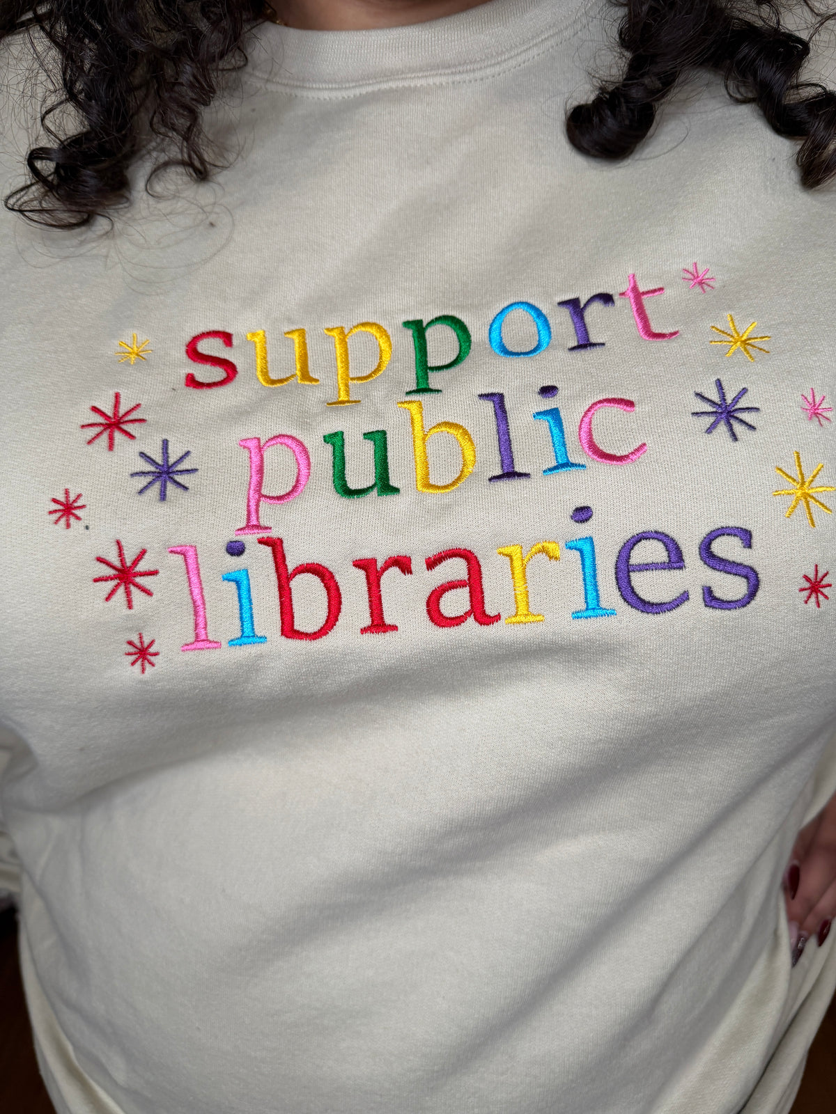 Support Public Libraries Sweatshirt