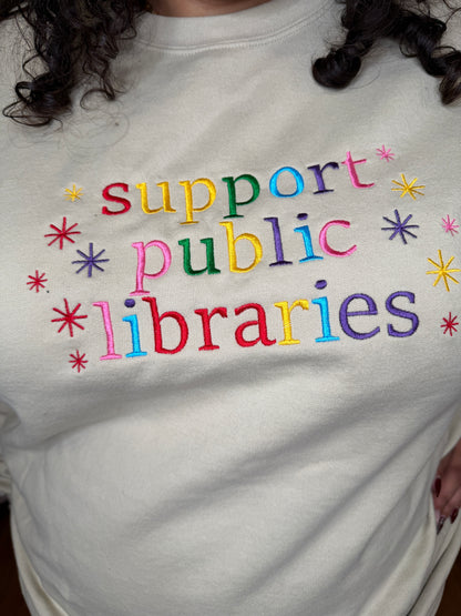 Support Public Libraries Sweatshirt
