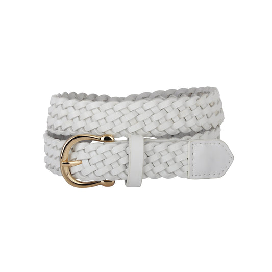 Equestrian Buckle Braided Belt