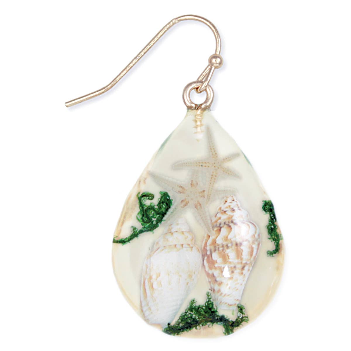Sea Shell Acrylic Earrings