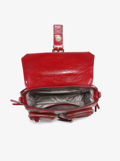Valerie Gloss Multi-Compartment Bag