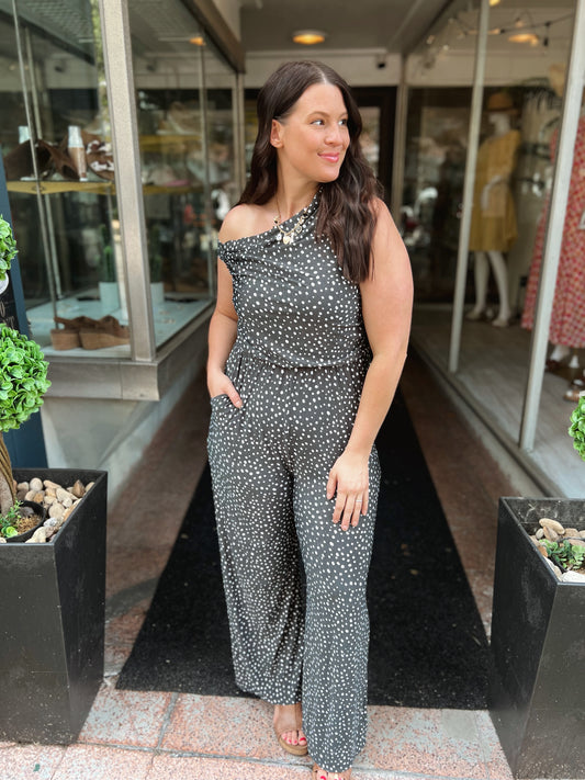 Glad You're Here Jumpsuit