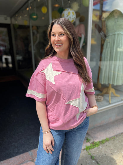 Star Burst Casual Top