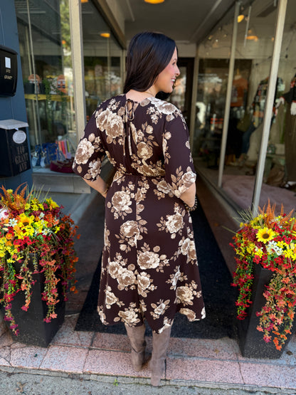 I Know You Floral Dress