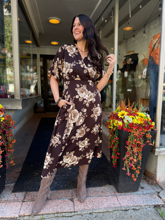 I Know You Floral Dress