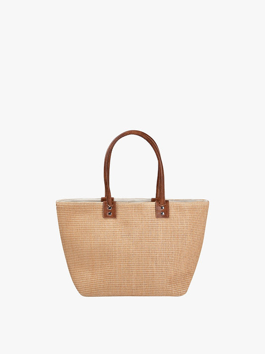 Angelica Straw Tote