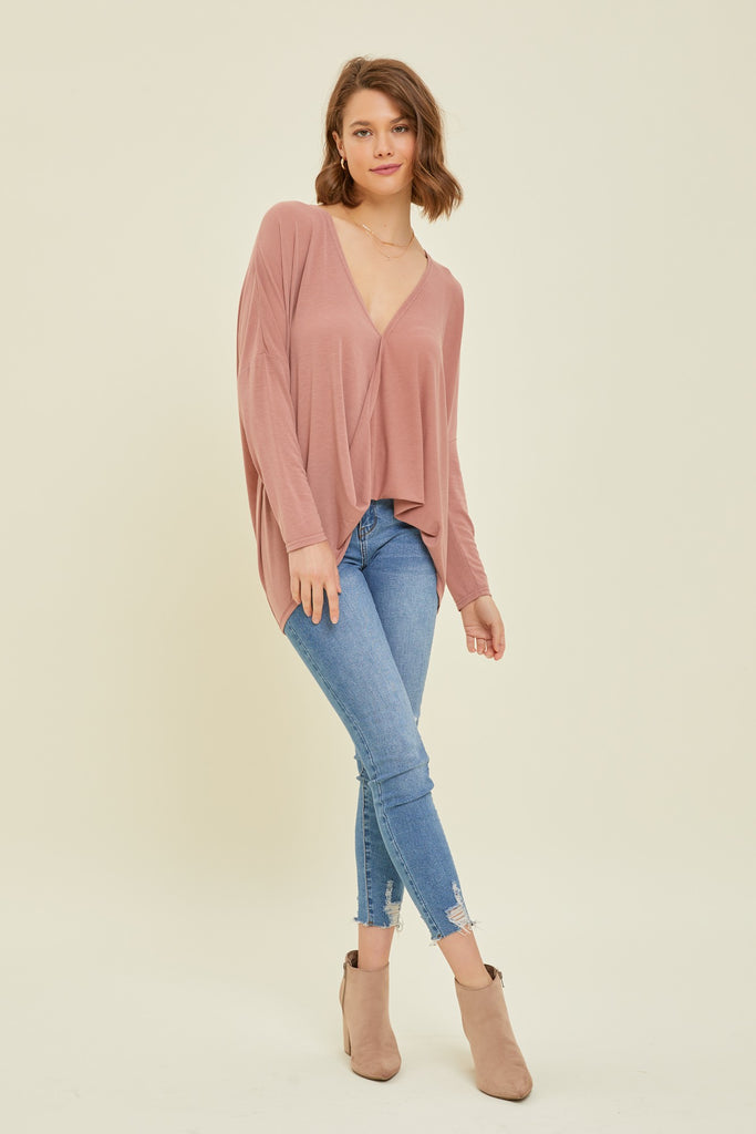 Heyson Front Wrapped Top