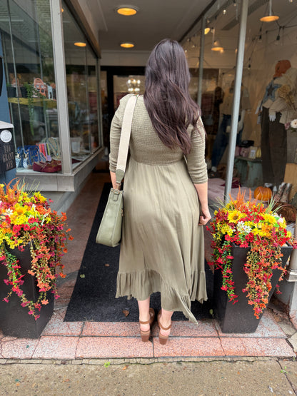 Olive You Maxi Dress