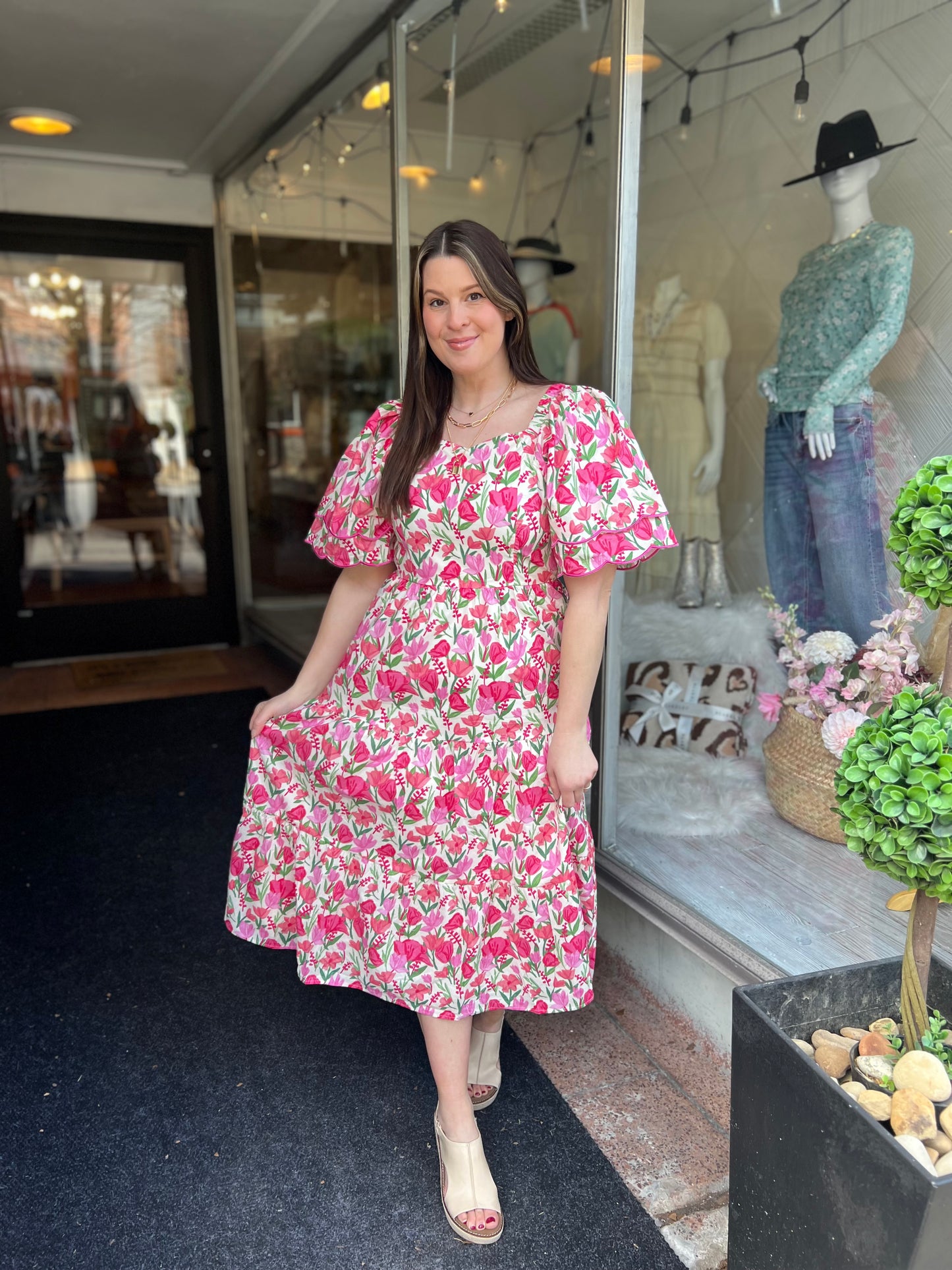 Just Us Midi Dress