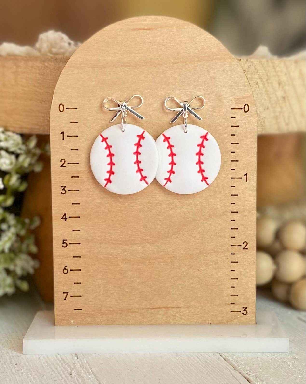 Baseball Earrings 