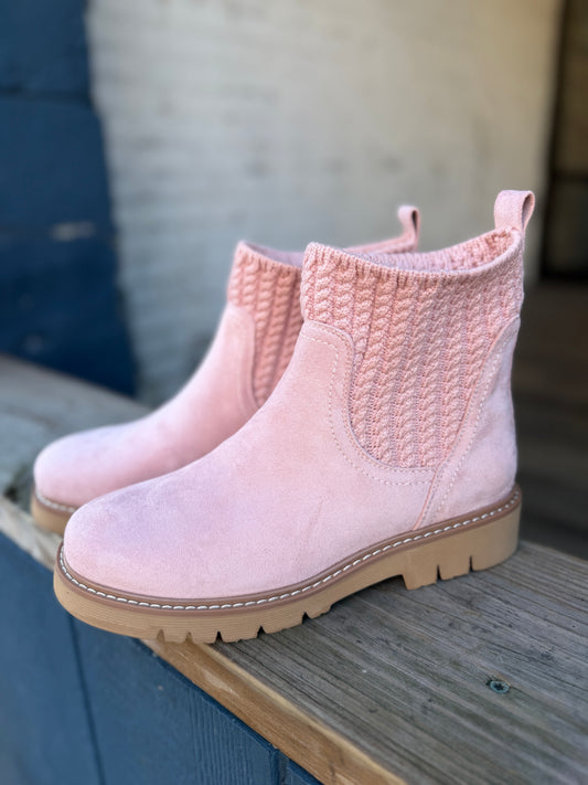 Corkys Keep Me Warm Boots Blush