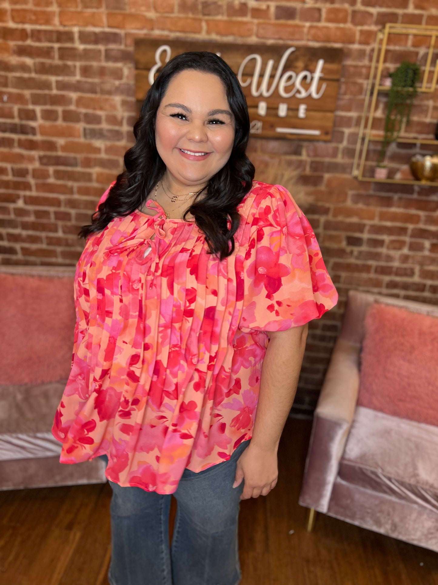 Warm Heart Blouse