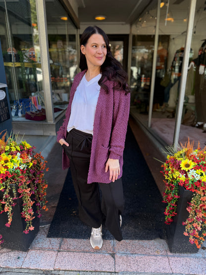 Forever Young Popcorn Cardigan