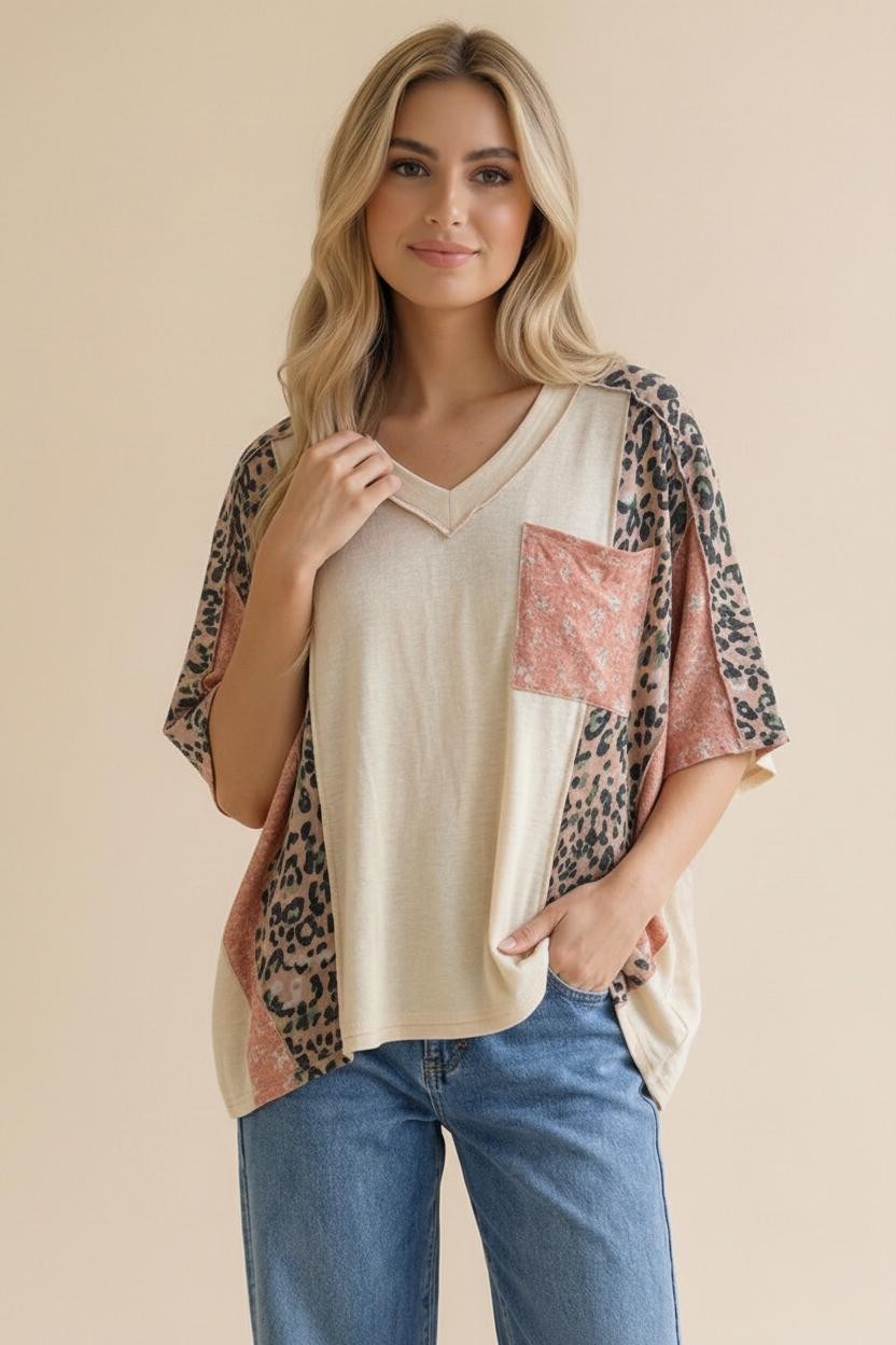 Night To Day Leopard Top