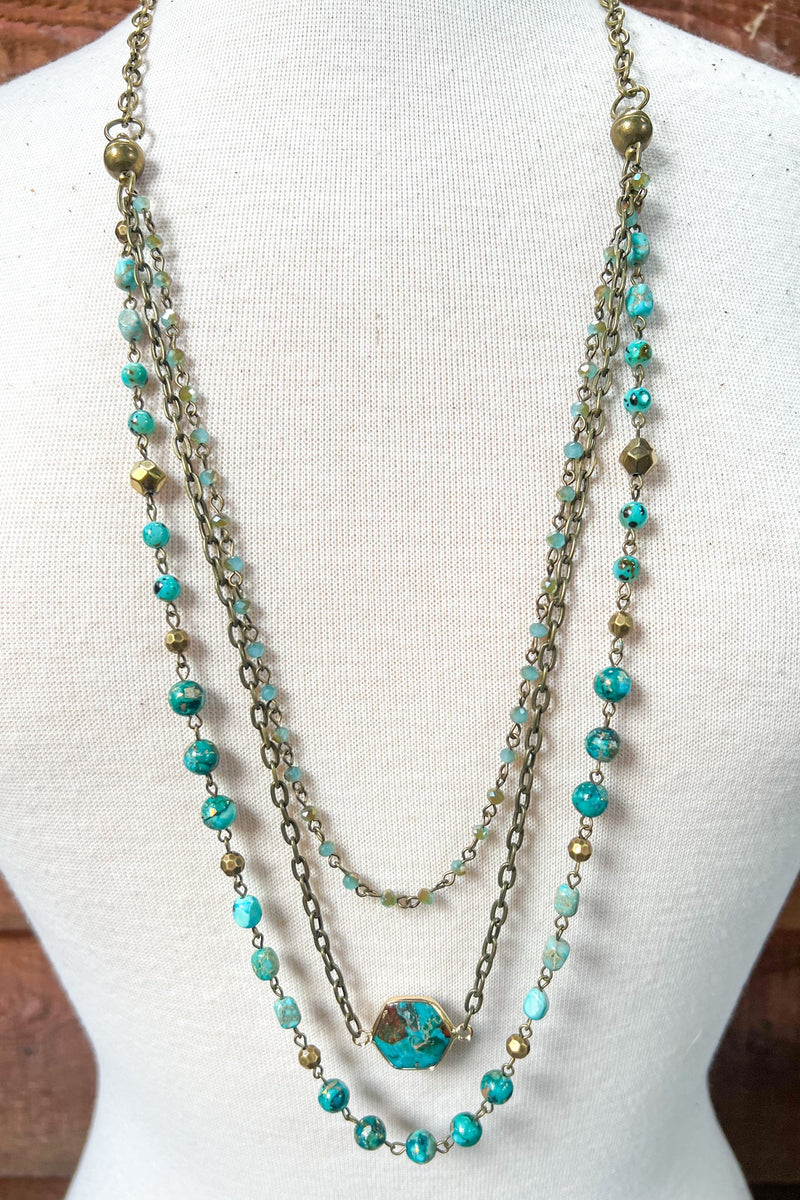 Janet Turquoise Necklace