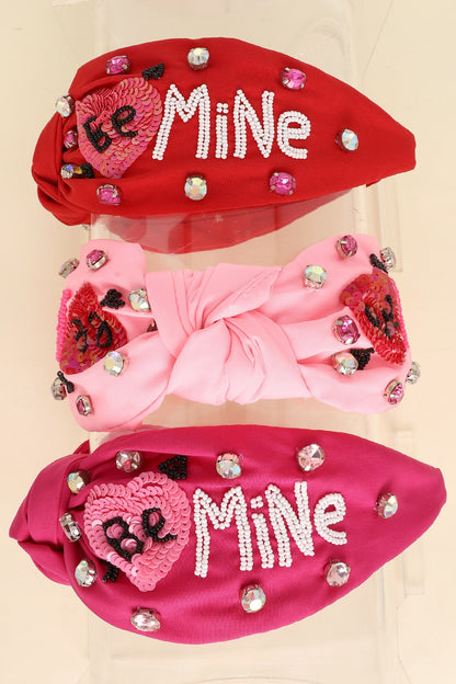 Valentine's Knotted Headband