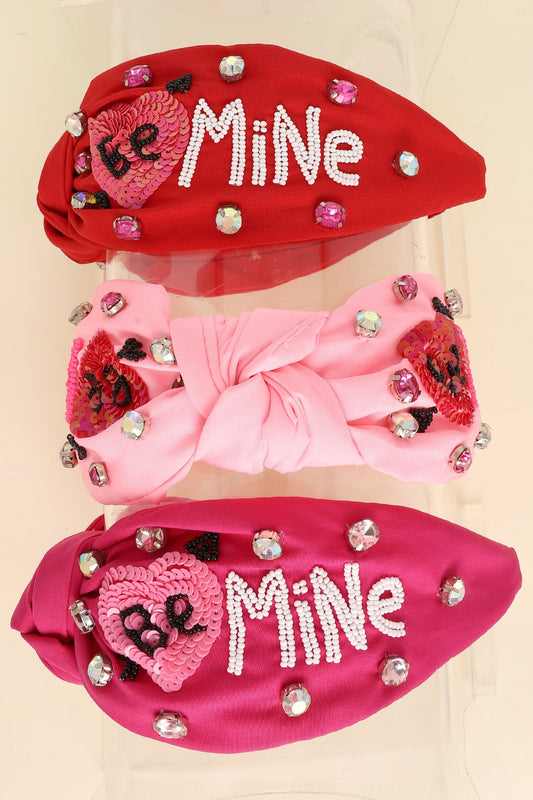 Valentine's Knotted Headband