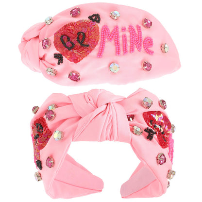 Valentine's Knotted Headband