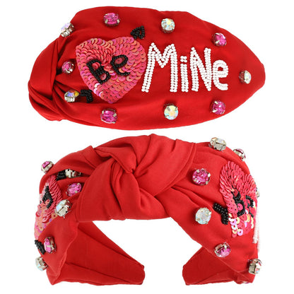 Valentine's Knotted Headband
