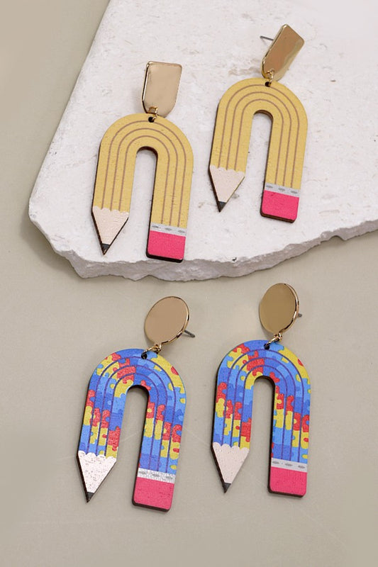 Pencil Earrings