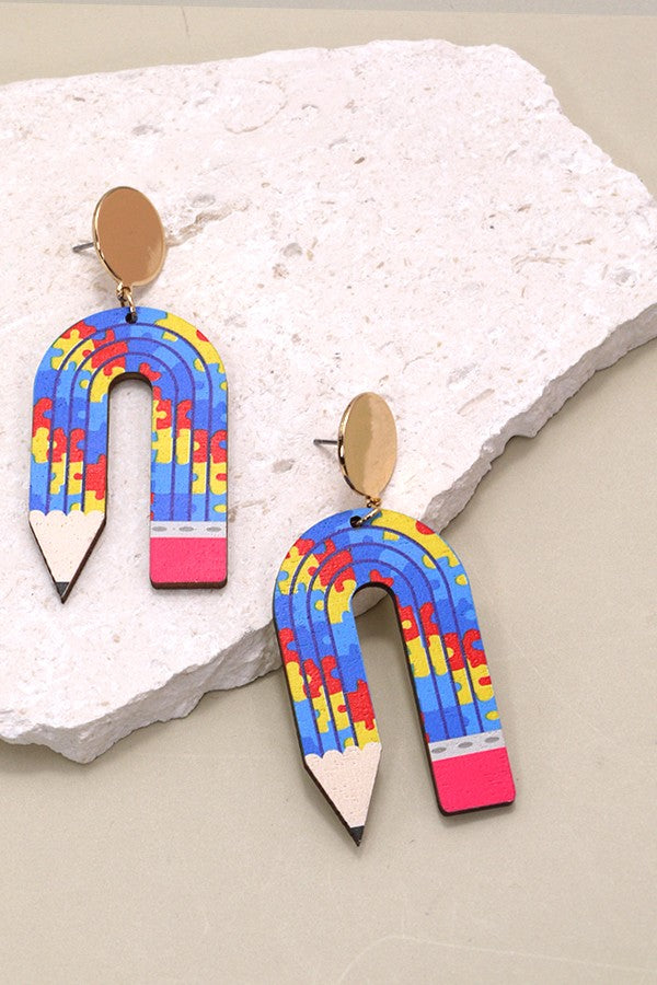 Pencil Earrings