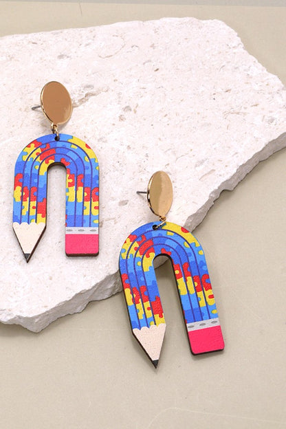 Pencil Earrings