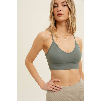 Careful Ribbed Bralette