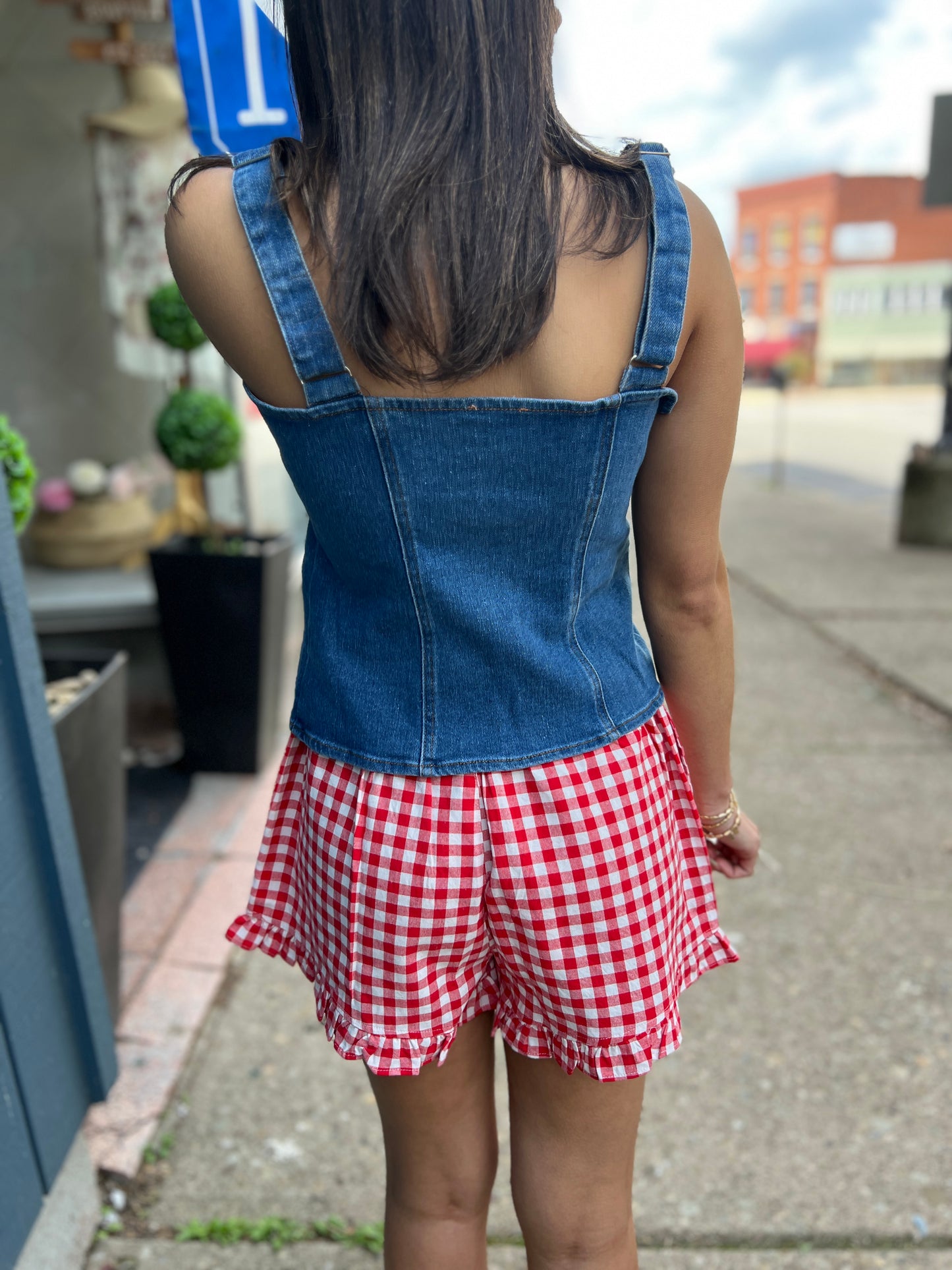 Cherry Bomb Plaid Shorts