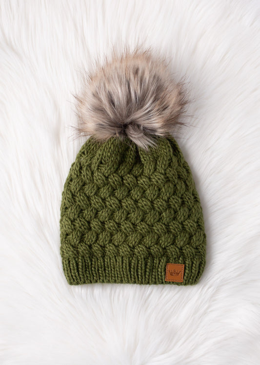 Forest Feeling Pom Hat