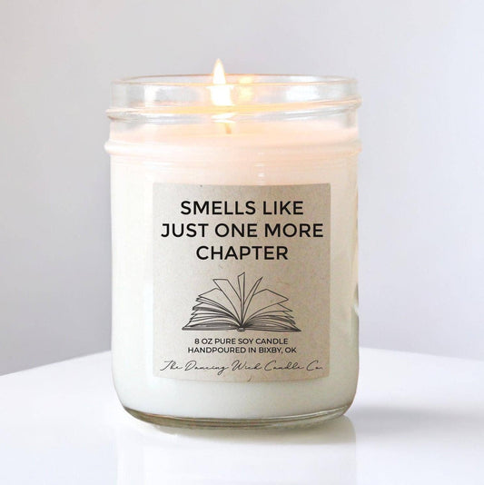 Just One More Chapter Candle