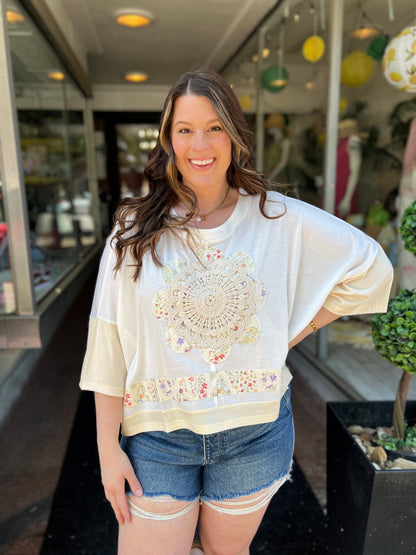 Little Things Lace Tee