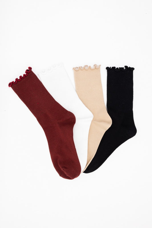 Lettuce Hem Socks
