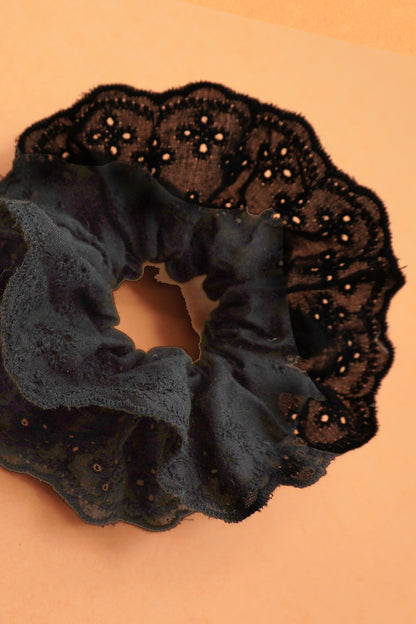 Large Lace Scrunchies