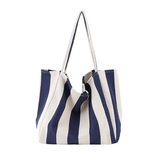 Trendy Stripe Tote Bag