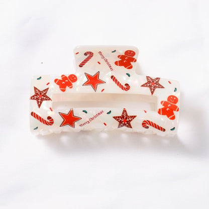 Christmas Claw Clips