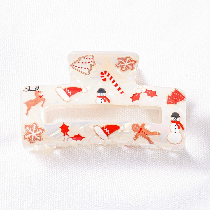 Christmas Claw Clips