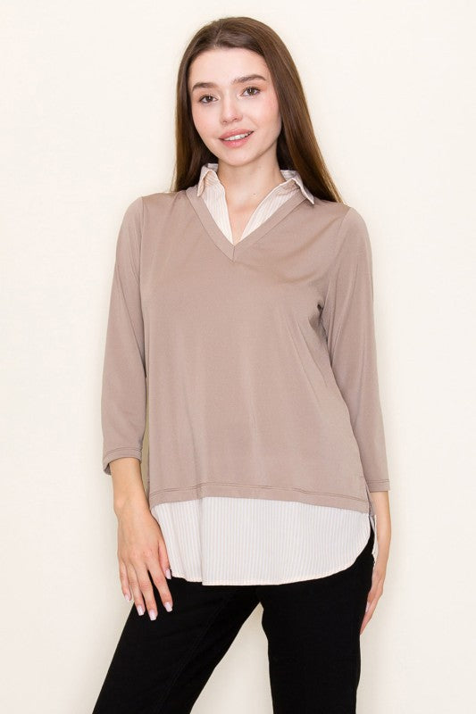 WB Collar Top
