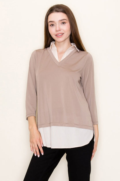 WB Collar Top