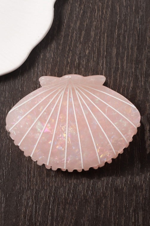 Jumbo Seashell Claw Clips