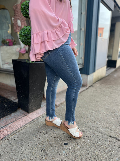 JB Sharkbite Skinny Jeans