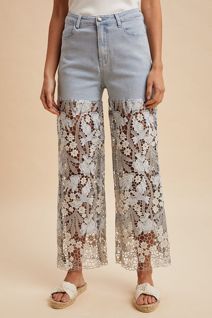 Good Day Lace Jeans