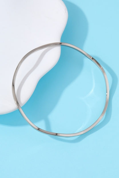 Wavy Bangle Bracelets