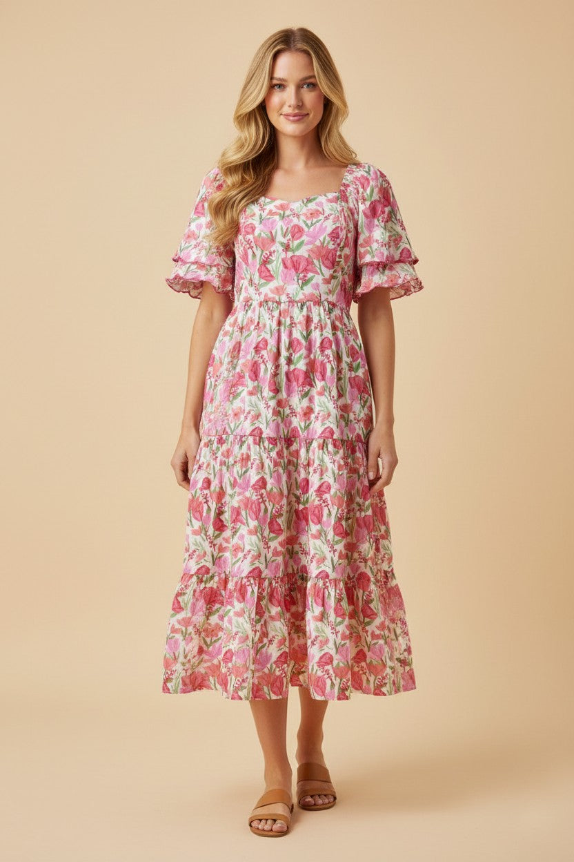 Just Us Midi Dress