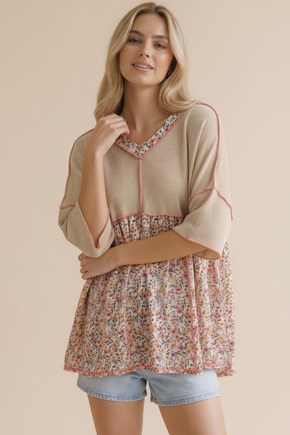 You Know Me Babydoll Top