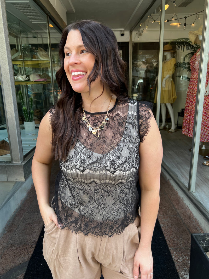 Be Like You Lace Top