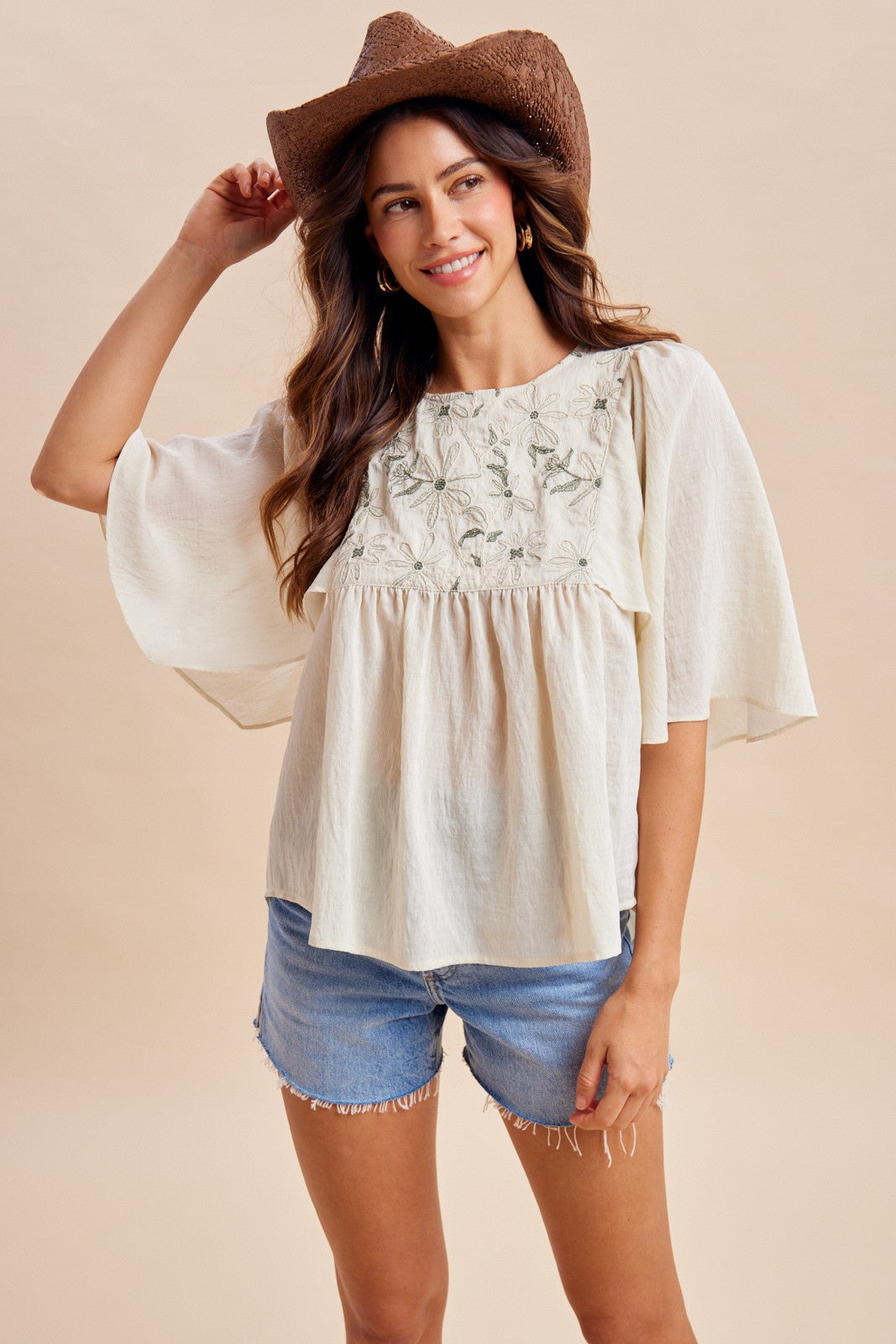 Last Forever Linen Blouse